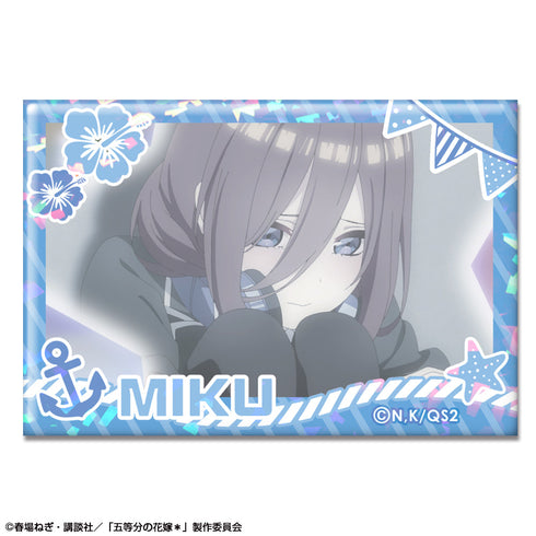 『五等分の花嫁*』ホログラム缶バッジ デザイン09(中野三玖/A)【202509再販】